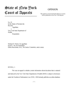 First page of Court of Appeals Decision